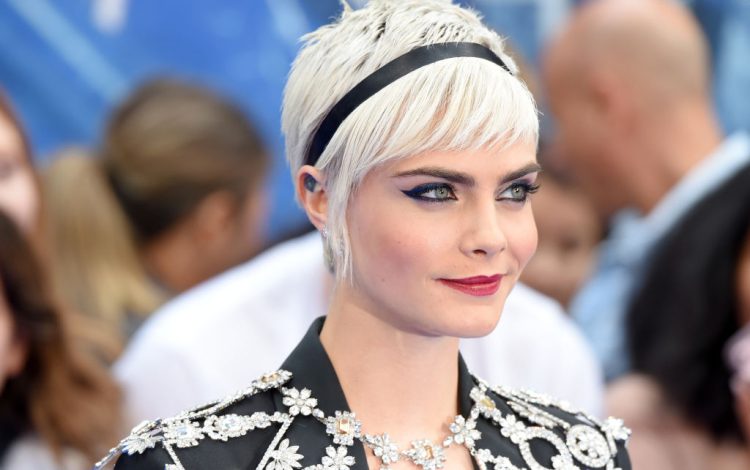 Cara Delevingne attends the "Valerian" European premiere at Cineworld Leicester Square on July 24, 2017 in London, England. (Photo by Anthony Harvey/Getty Images)