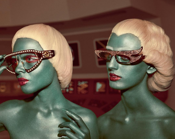 Gucci's latest campaign is a visual feast for sci-fi lovers -  HelloGigglesHelloGiggles