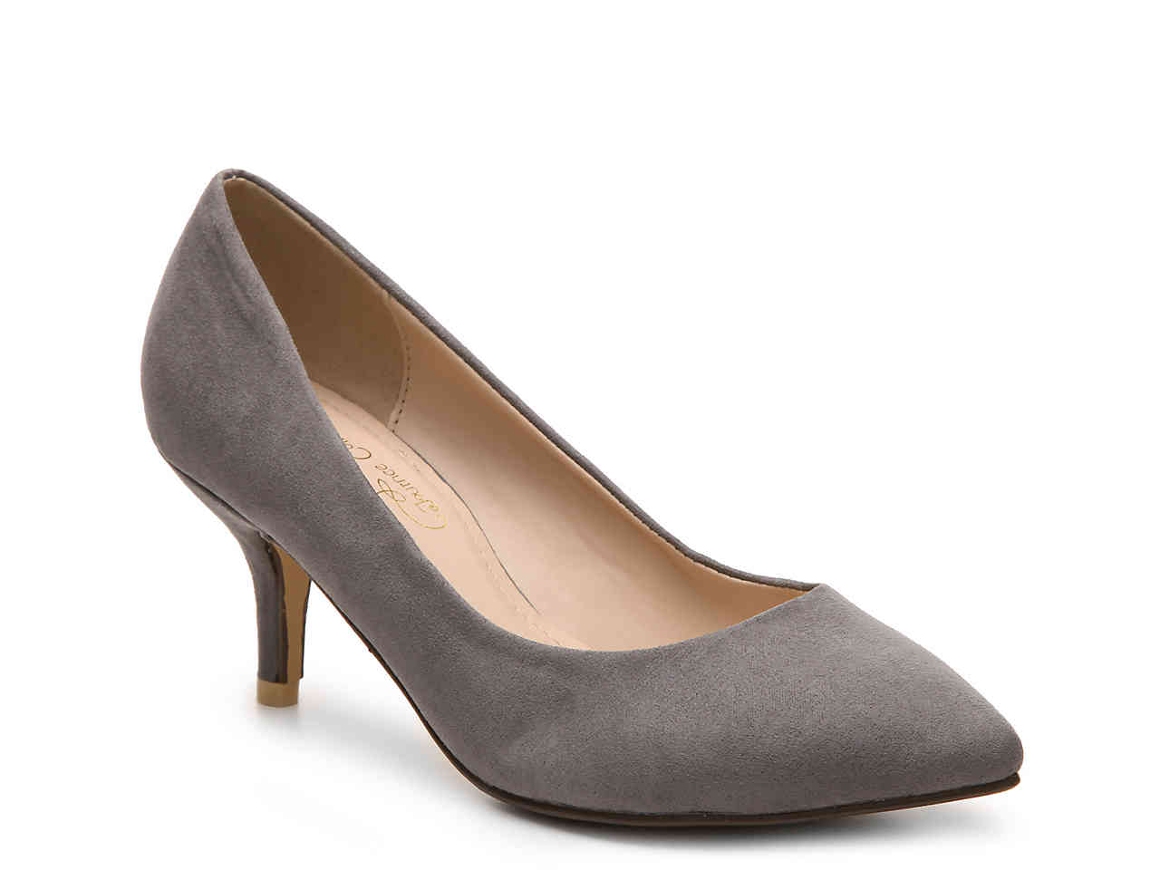 Grey store heels dsw