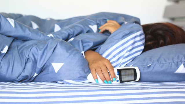 Woman sleeping
