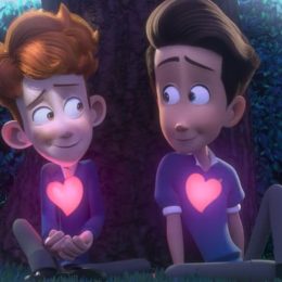 A still from "In a Heartbeat"