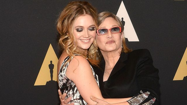 Carrie Fisher and Billie Lourd