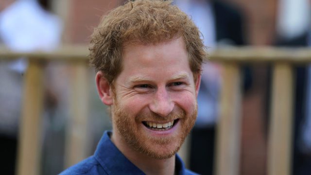 Prince Harry during a visit to Oliver Rooney's home in Bramley a boy who has Wolf Hirschhorn Syndrome during an official visit to Leeds on July 7, 2017 in Leeds, England.