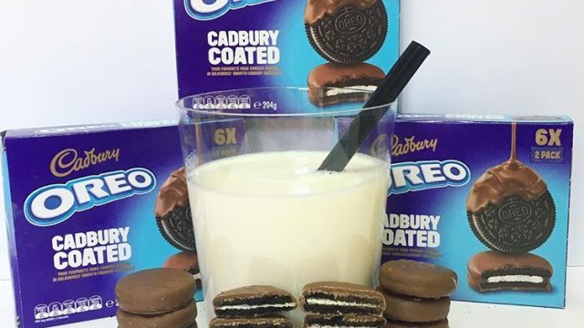 Cadbury chocolate-covered Oreos