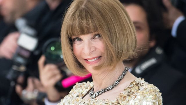 NEW YORK, NY - MAY 01: Vogue America Editor-in-Chief Anna Wintour is seen at the 'Rei Kawakubo/Comme des Garcons: Art Of The In-Between' Costume Institute Gala at Metropolitan Museum of Art on May 1, 2017 in New York City. (Photo by Gilbert Carrasquillo/GC Images)