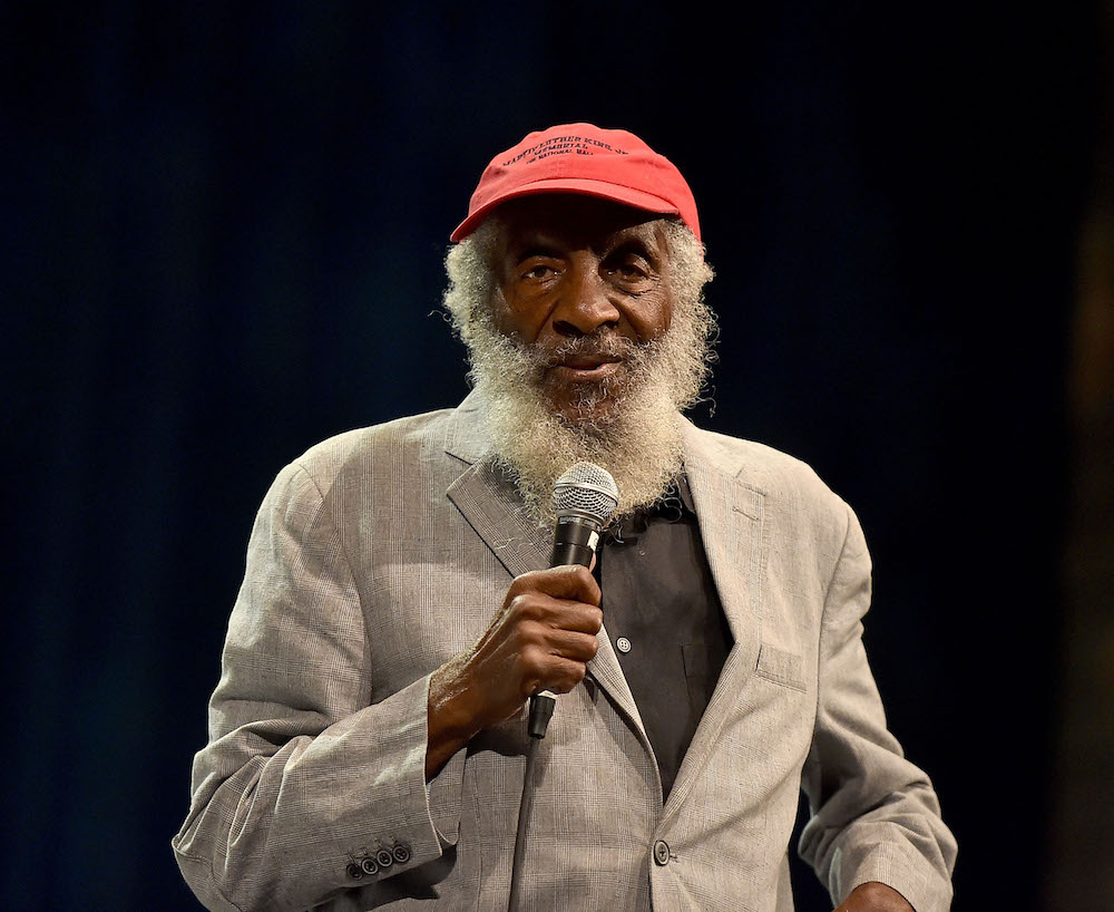 Comedian and activist Dick Gregory passed away last night