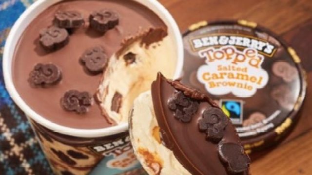 Ben & Jerry's Topped ice cream