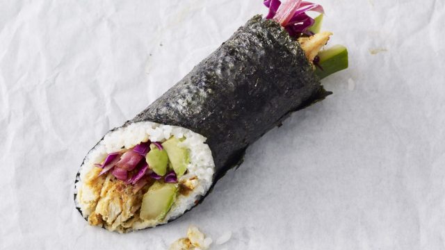 starbucks sushi roll chicken maki