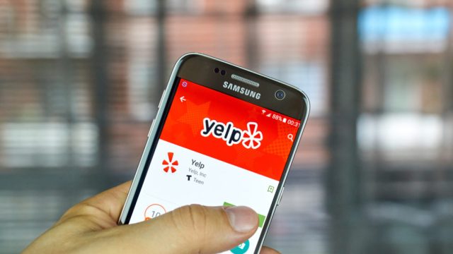 Yelp app