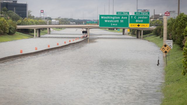 Hurricane Harvey in Houston