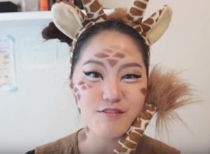 giraffe halloween makeup