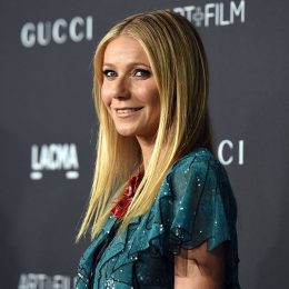 Actress Gwyneth Paltrow, wearing Gucci, attends LACMA 2015 Art+Film Gala Honoring James Turrell and Alejandro G IÒ·rritu, Presented by Gucci a