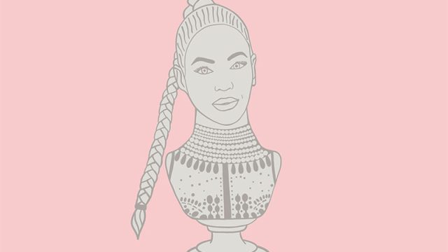 Bust of Beyoncé.