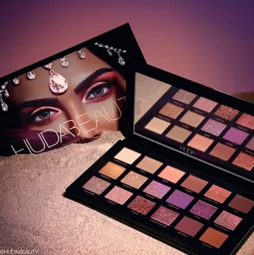 Huda Beauty's highly anticipated Desert Dusk eyeshadow palette is