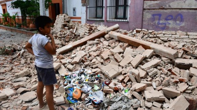 Mexico after earthquake