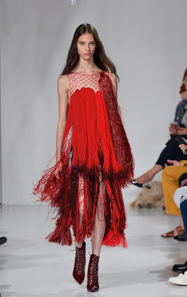 Calvin Klein's latest runway collection was inspired by horror movies ...