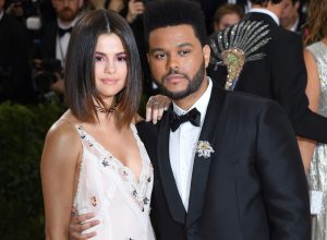 Selena Gomez and The Weeknd attend the "Rei Kawakubo/Comme des Garcons: Art Of The In-Between" Costume Institute Gala at the Metropolitan Museum of Art on May 1, 2017 in New York City.