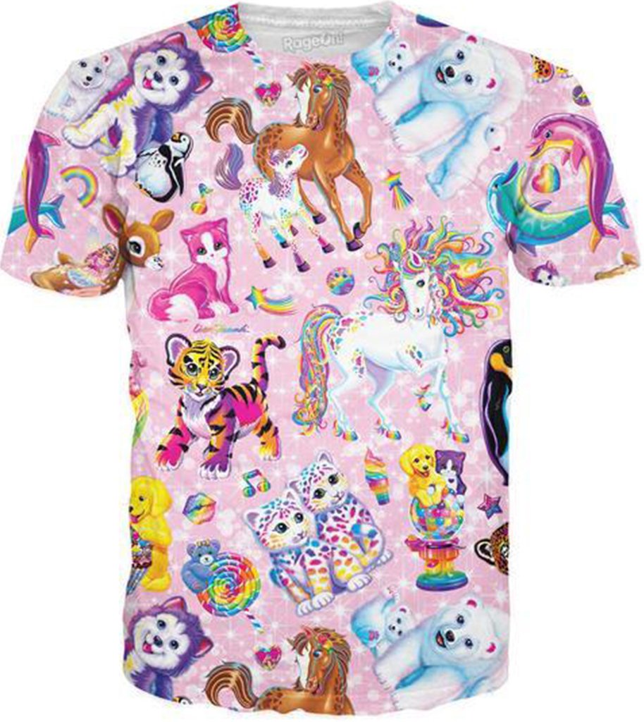 lisa frank cat shirt