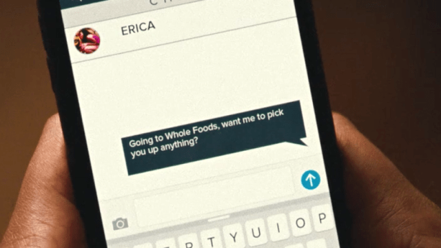Screenshot of Aziz Ansari's Master of None pickup line
