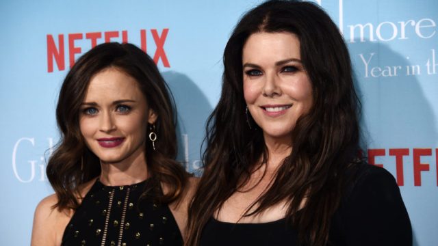 Alexis Bledel and Lauren Graham