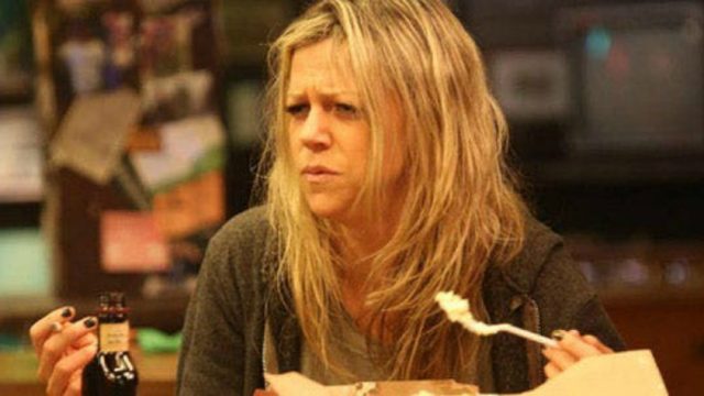 Dee on It's Always Sunny miserable