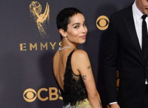 LOS ANGELES, CA - SEPTEMBER 17: Actor Zoe Kravitz attends the 69th Annual Primetime Emmy Awards at Microsoft Theater on September 17, 2017 in Los Angeles, California. (Photo by Frazer Harrison/Getty Images)