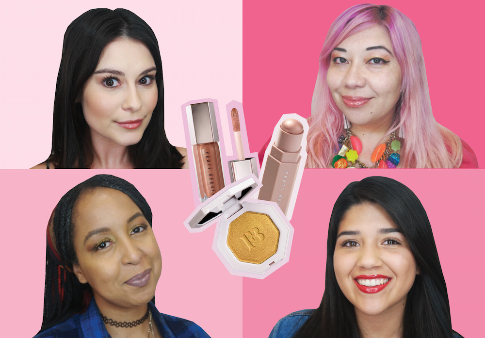 The HG Team tried Rihanna's Fenty Beauty, and here are the best makeup  looks we came up with - HelloGigglesHelloGiggles