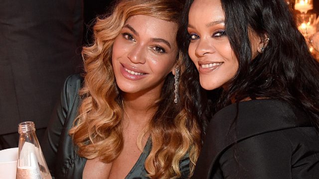 Beyonce and Rihanna at Diamond Ball