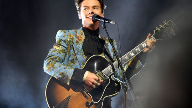 Harry Styles performs onstage at The Greek Theatre on September 20, 2017 in Los Angeles, California.