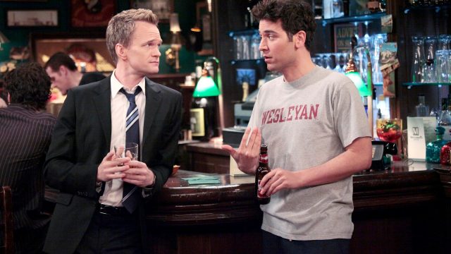 Picture of Barney and Ted HIMYM