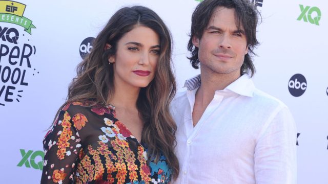 Nikki Reed and Ian Somerhalder