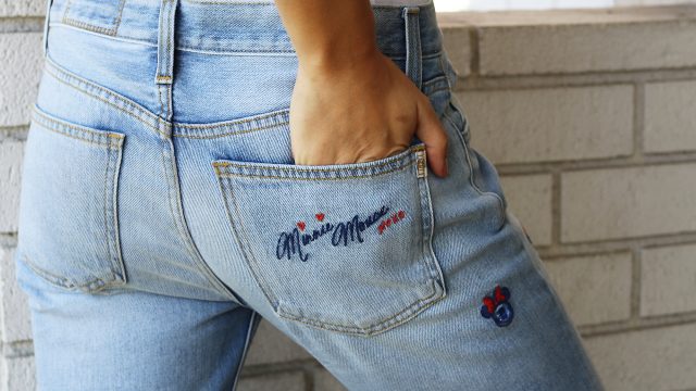 Mickey Mouse jeans