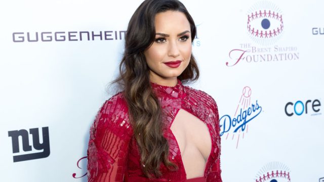 Picture of Demi Lovato Red Dress