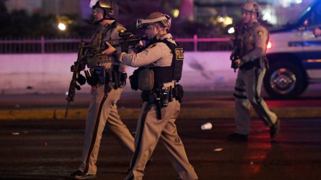 Picture of Las Vegas Mass Shooting Police