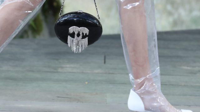 The internet is freaking out over Chanel's clear plastic rain