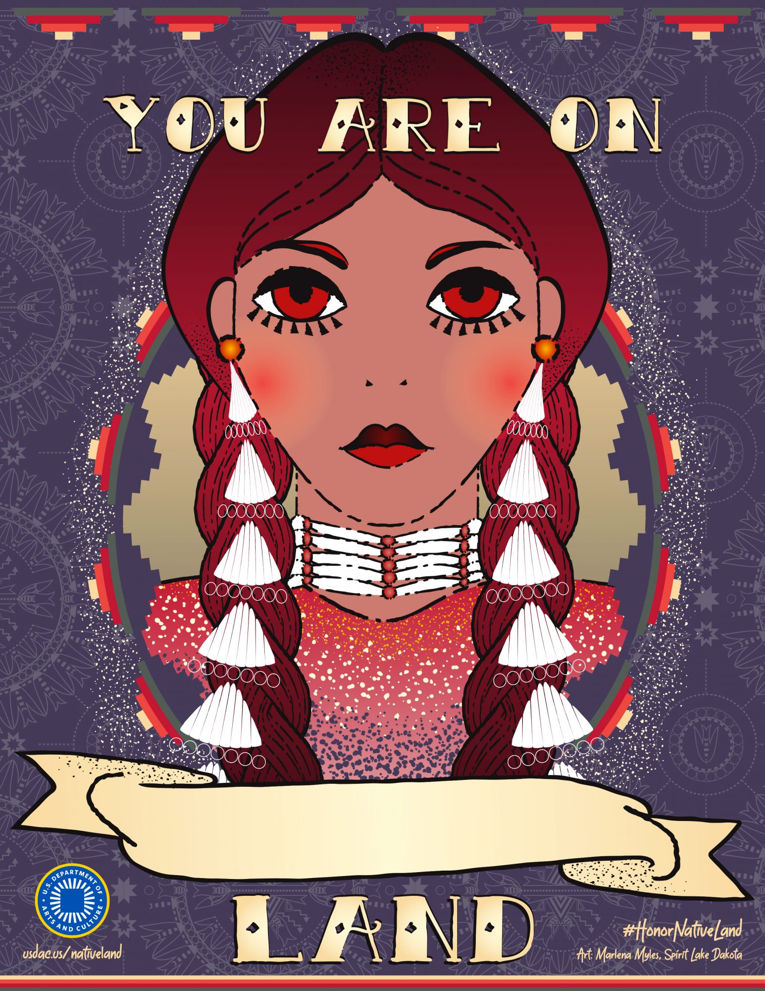 Native artists designed these free posters to #HonorNativeLand ...