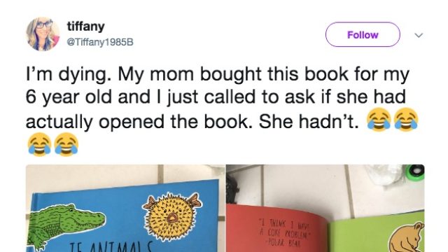book tweet