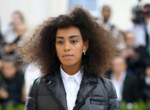 Solange Knowles attends the "Rei Kawakubo/Comme des Garcons: Art Of The In-Between" Costume Institute Gala at Metropolitan Museum of Art on May 1, 2017 in New York City.