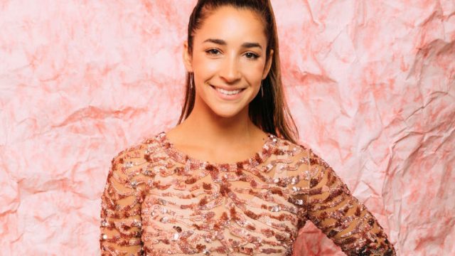 Picture of Aly Raisman Sparkly Dress