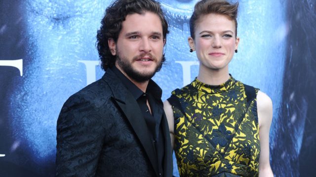 Kit Harington and Rose Leslie