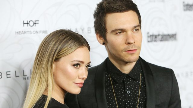 Hilary Duff and Matthew Koma arrive at the Entertainment Weekly hosts celebration honoring nominees for The Screen Actors Guild Awards held at Chateau Marmont on January 28, 2017 in Los Angeles, California.