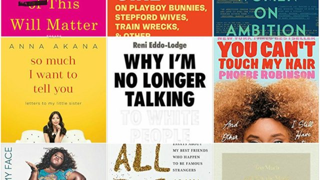 collage of essay collections