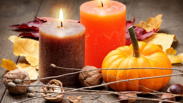 Picture of Pumpkin Candles