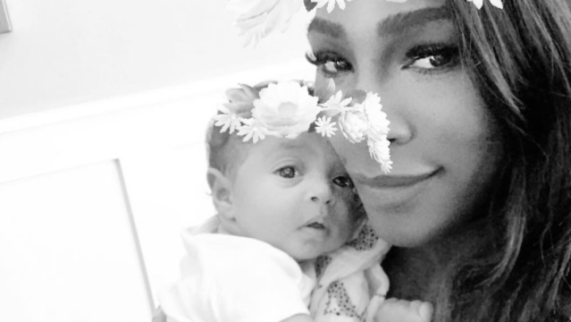 serena williams baby