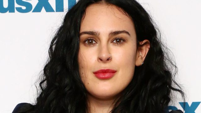 Rumer Willis visits the SiriusXM Studios on September 26, 2017 in New York City.