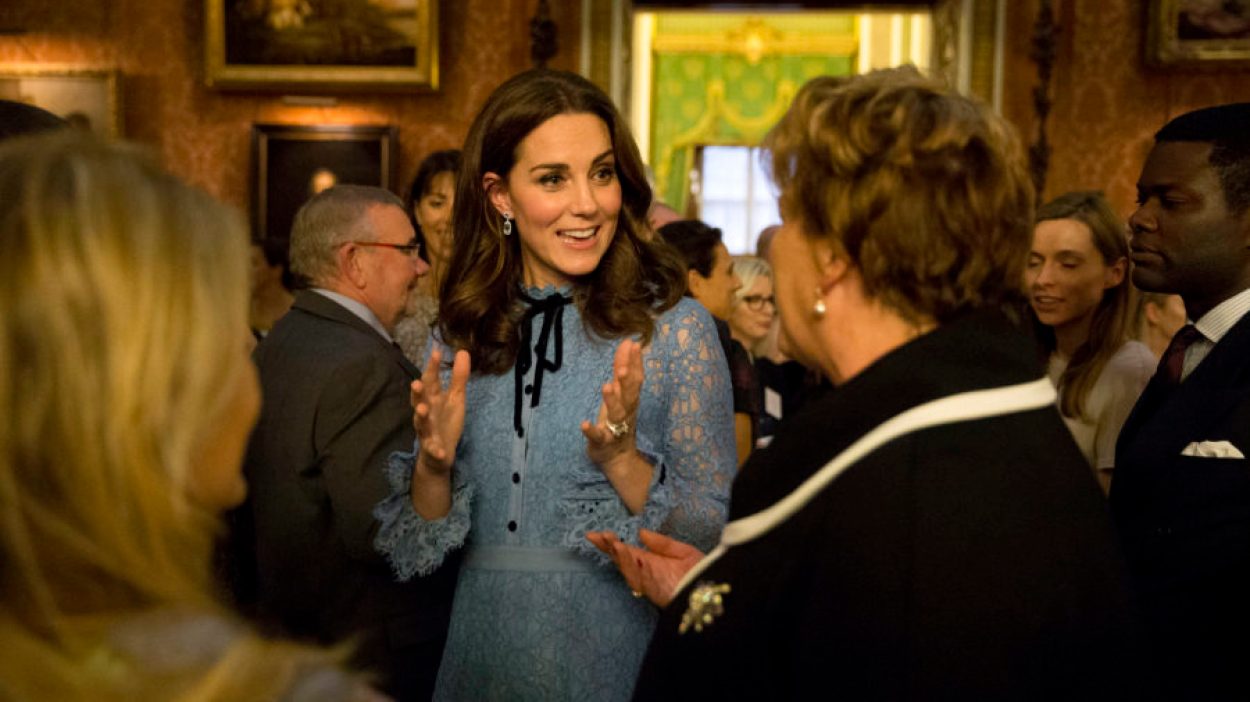 Kate Middleton Made A Surprise Appearance At An Event And Danced With A Giant Bear