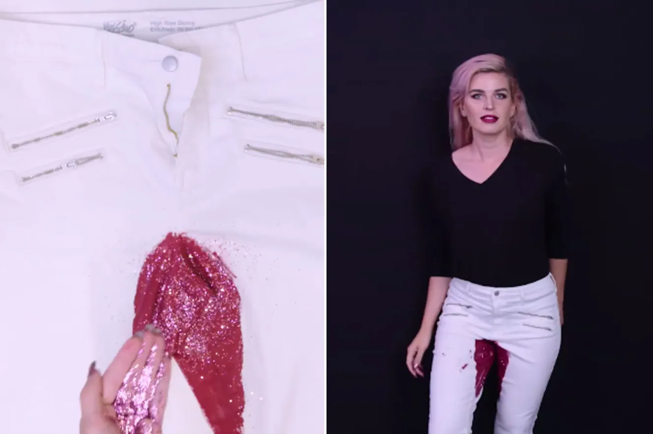 Why surprise period pants is actually the best Halloween costume