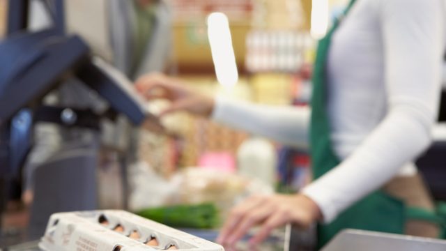 grocery cashier