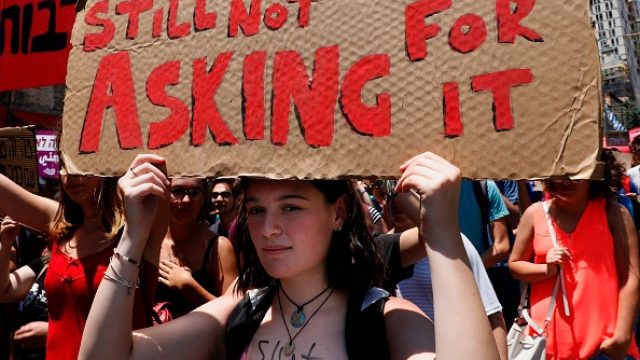 rape culture protest