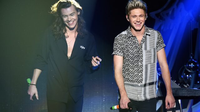 Harry Styles and Niall Horan